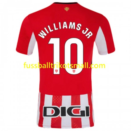 Fußballtrikots Athletic Bilbao Williams JR 10 2024-2025 Kurzarm Heimtrikotsatz kaufen